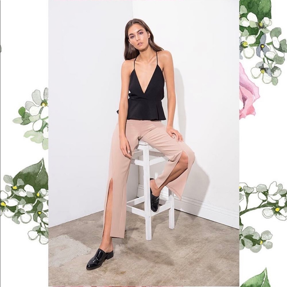 The Coverii front slit pant medium
